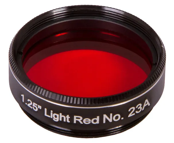 foto di Filtro Explore Scientific rosso chiaro N23A 1,25"