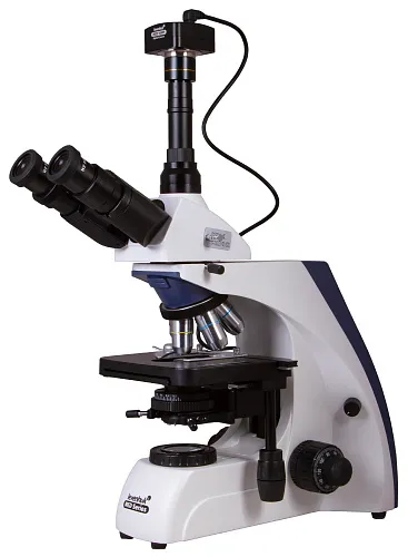 figura di Microscopio trinoculare digitale Levenhuk MED D30T