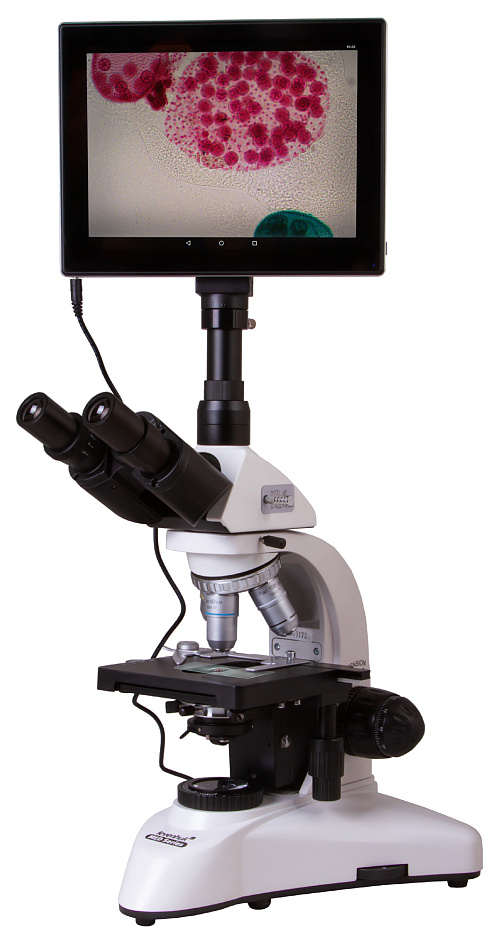 figura di Microscopio digitale trinoculare Levenhuk MED D25T LCD