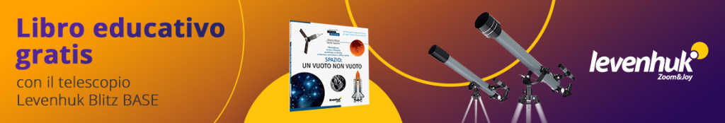 Offerta speciale sul telescopio Levenhuk Blitz BASE