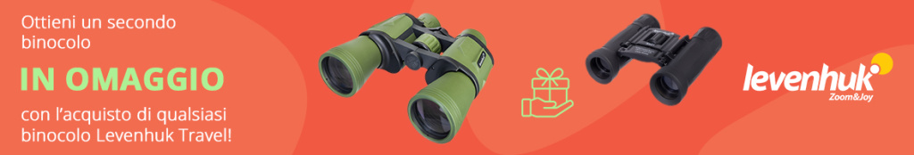 Offerta speciale sui binocoli Levenhuk Travel