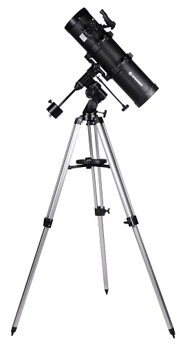 figura di Telescopio Bresser Spica 130/650 EQ3 con Adattatore per Fotocamera Smartphone