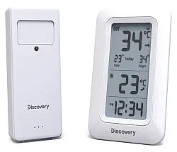 figura di Stazione meteo con orologio Levenhuk Discovery Report W10