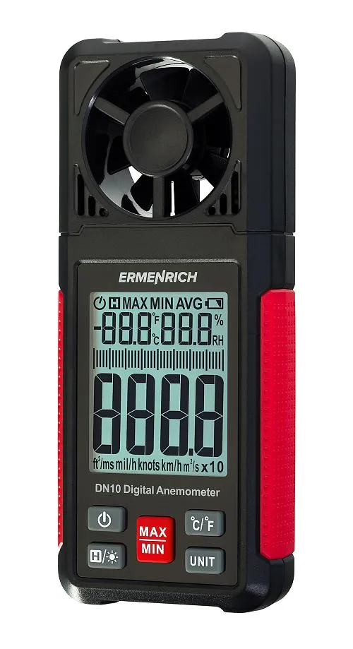 immagine di Anemometro digitale Ermenrich Seek DN10