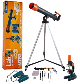 figura di Kit telescopio, microscopio e binocolo Levenhuk LabZZ MTB3