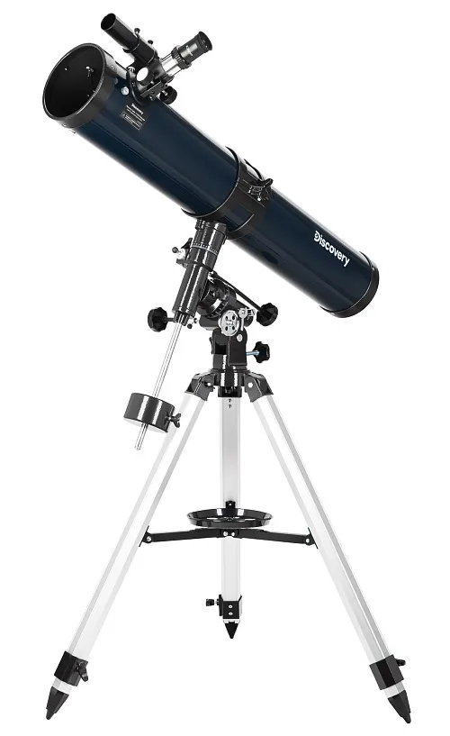 figura di Telescopio Levenhuk Discovery Spark 114 EQ con libro