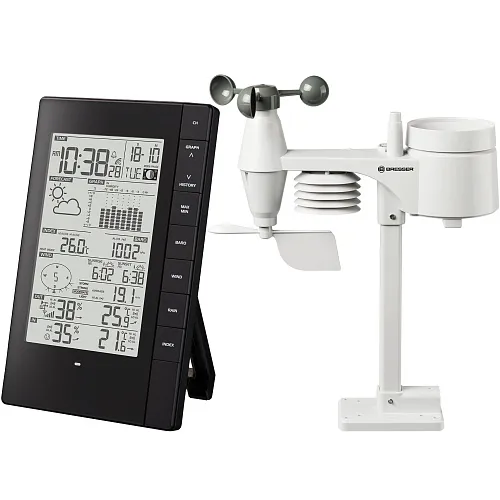 figura di Stazione meteo da PC Bresser con sensore esterno 5 in 1