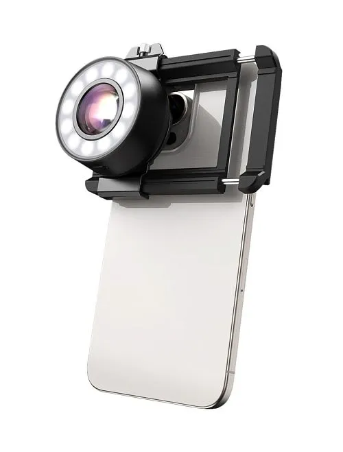 immagine di Microscopio LED per smartphone Levenhuk Kelvin TMC20,  1