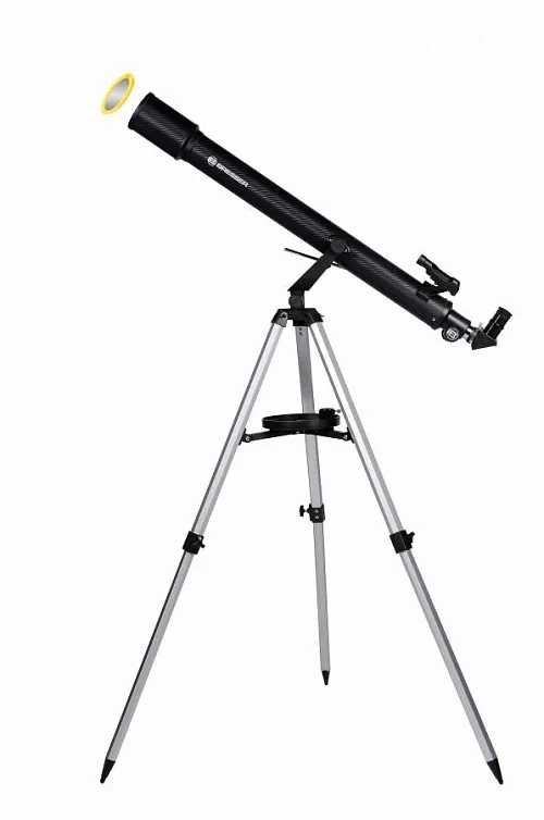 foto di Telescopio Bresser Sirius 70/900 AZ con adattatore per fotocamera smartphone