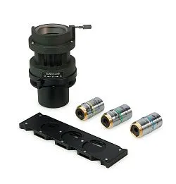 fotografia di Dispositivo MAGUS HCM360 per lavorare con il contrasto di modulazione Hoffman, con set di obiettivi