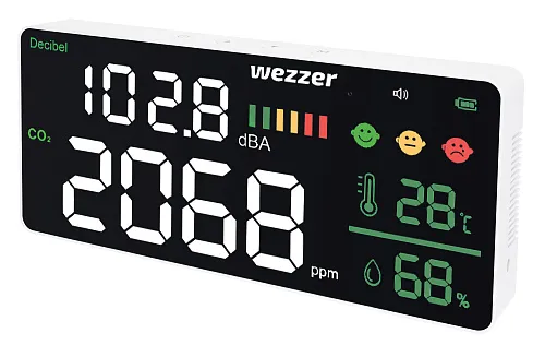 foto di Monitor della qualità dell’aria e del livello di rumore Levenhuk Wezzer Air PRO CN20