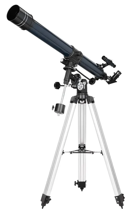 foto di Telescopio Levenhuk Discovery Spark 709 EQ con libro