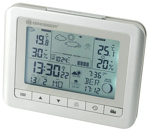 figura di Bresser Temeotrend WFS Stazione Meteo,  bianco