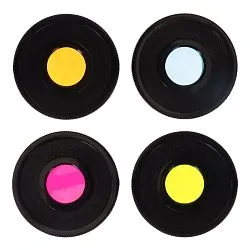 figura di Set di Filtri Colorati Bresser Essential 1,25" rosso, verde, blu, giallo