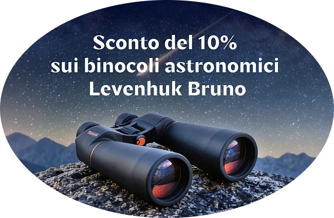 Osserva le Perseidi con gli astrobinocoli Levenhuk Bruno!