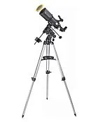 fotografia di Telescopio Bresser Polaris 102/460 EQ3 con filtro solare
