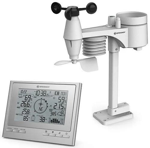 fotografia di Bresser 7-in-1 ClimateScout RC, argenteo