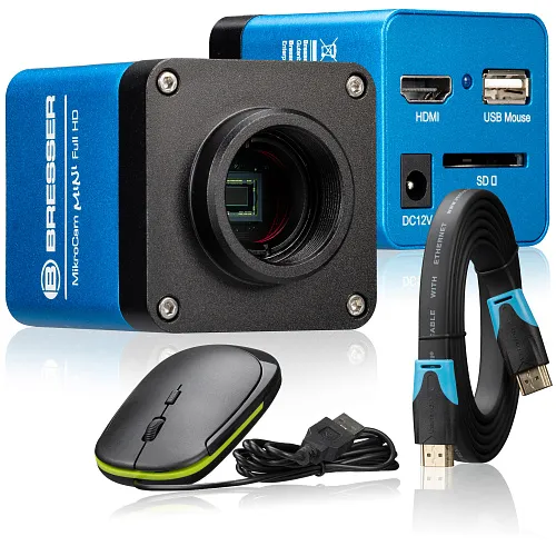 figura di Bresser Fotocamera per microscopio MikroCam MINI Full HD HDMI