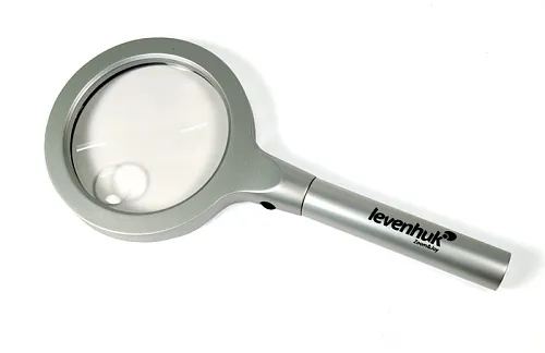 immagine di Lente d’ingrandimento Levenhuk Zeno 600 LED, 2,5/5x, 90/21 mm, metallo