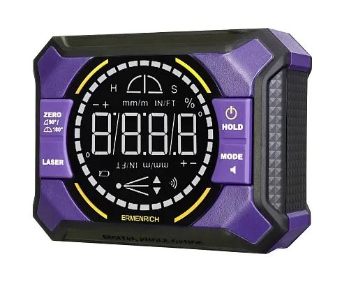 figura di Livella digitale Ermenrich Verk LQ50, con laser,  1