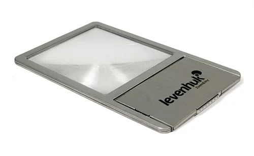 foto di Lente di Fresnel Levenhuk Zeno 90, 2,5x, 48/45 mm, metallo