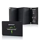 immagine di Caricabatterie solare portatile Bresser 21 watt con alimentazione USB