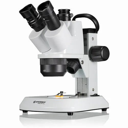 immagine di Microscopio stereo trinoculare Bresser Analyth STR Trino 10x - 40x