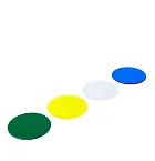 fotografia di Set di filtri a colori MAGUS LF4 (blu, verde, giallo, satinato)