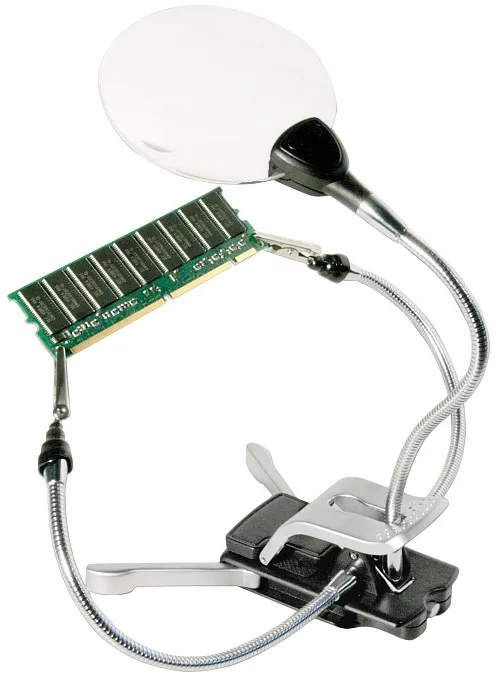immagine di Bresser 2x/4x 88/20mm Magnifier, with clamp