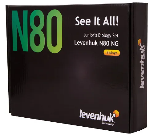 fotografia di Set di vetrini "See it all!" (Alla scoperta del mondo!) Levenhuk N80 NG