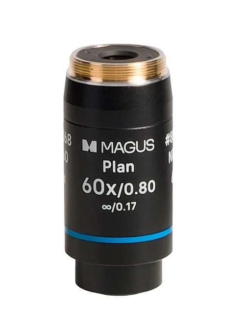 immagine di Obiettivo MAGUS 60PL60 Plan 60х/0,80 ∞/ 0,17 H60 mm,  1