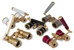 figura di Binocolo da teatro Levenhuk Broadway 325N (lorgnette con luce LED)