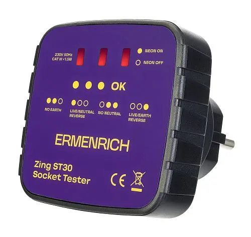 immagine di Tester per prese elettriche Ermenrich Zing ST30
