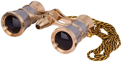 figura di Binocolo da teatro Levenhuk Broadway 325F (con luce LED e cordoncino da collo)