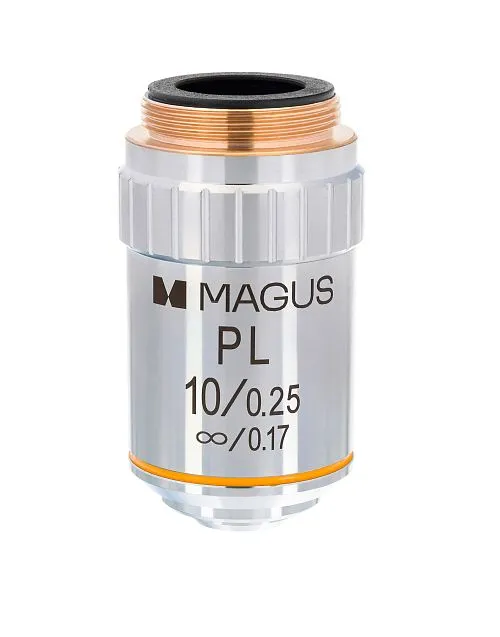 figura di Obiettivo planare all’infinito MAGUS MP10 10x/0,25 ∞/0,17