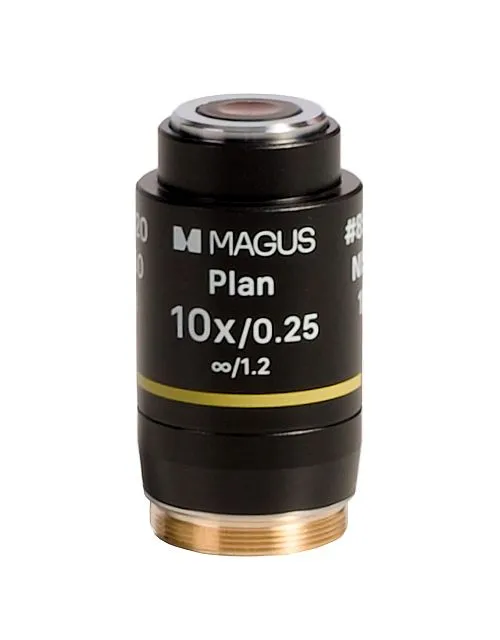 fotografia di Obiettivo MAGUS 10PL60V Plan 10х/0,25 ∞/ 1,2 H60 mm,  1