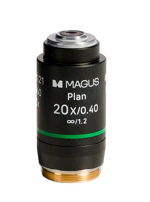 figura di Obiettivo MAGUS 20PL60V Plan 20х/0,40 ∞/ 1,2 H60 mm,  1