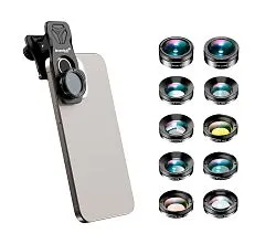 fotografia di Set di lenti per smartphone Levenhuk Kelvin SLS9