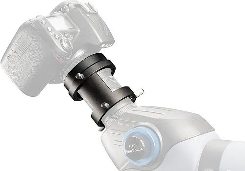 figura di Adattatore Bresser per collegare fotocamere DSLR ai telescopi terrestri