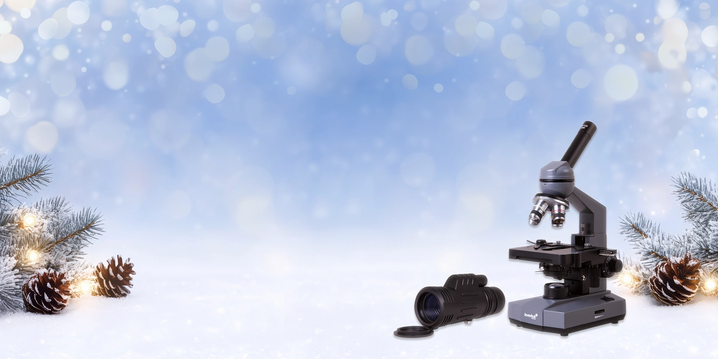 Acquistate un microscopio e ricevete un potente monoculare gratuito!