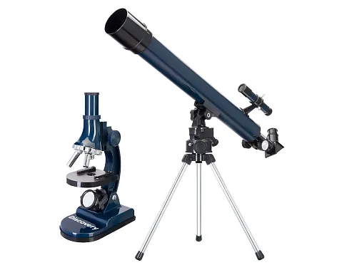 immagine di Set Levenhuk Discovery Scope 2 con libro,  1