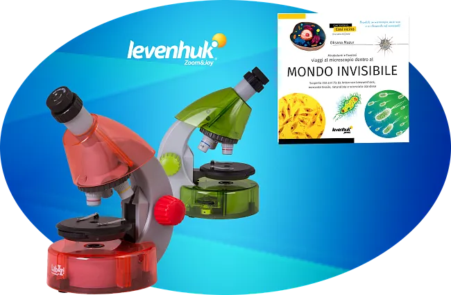 Offerta speciale sui microscopi Levenhuk LabZZ M101