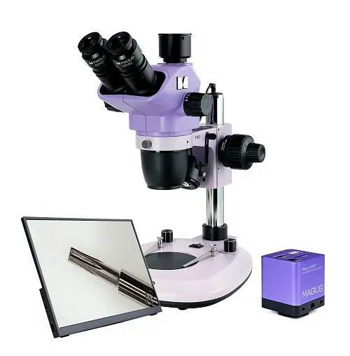 fotografia di Microscopio stereoscopico digitale MAGUS Stereo D8T LCD BASE