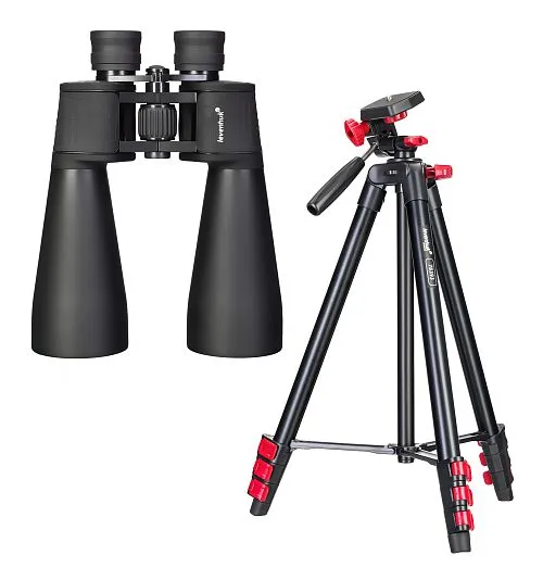 immagine di Set binocolo Levenhuk Bruno BASE 15x70 e treppiede  ,  1
