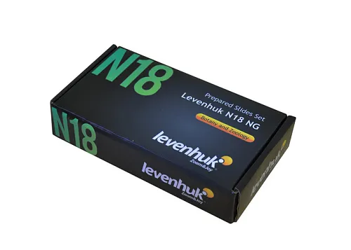 fotografia di Set di vetrini preparati Levenhuk N18 NG