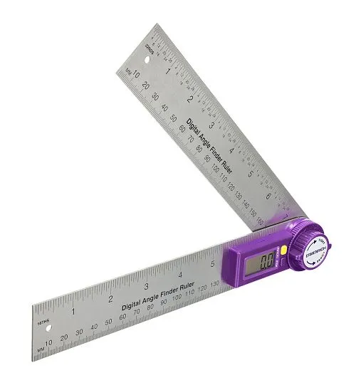 figura di Goniometro digitale con righello Ermenrich Verk DR30