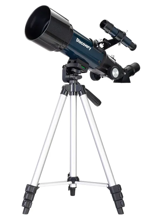 fotografia di Telescopio Levenhuk Discovery Sky Trip ST70 con libro