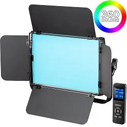 foto di Pannello a LED Bresser RGB-60W