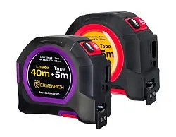 fotografia di Misuratore laser con flessometro Ermenrich Reel SLR545 PRO