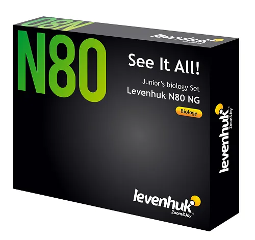 fotografia di Set di vetrini "See it all!" (Alla scoperta del mondo!) Levenhuk N80 NG
